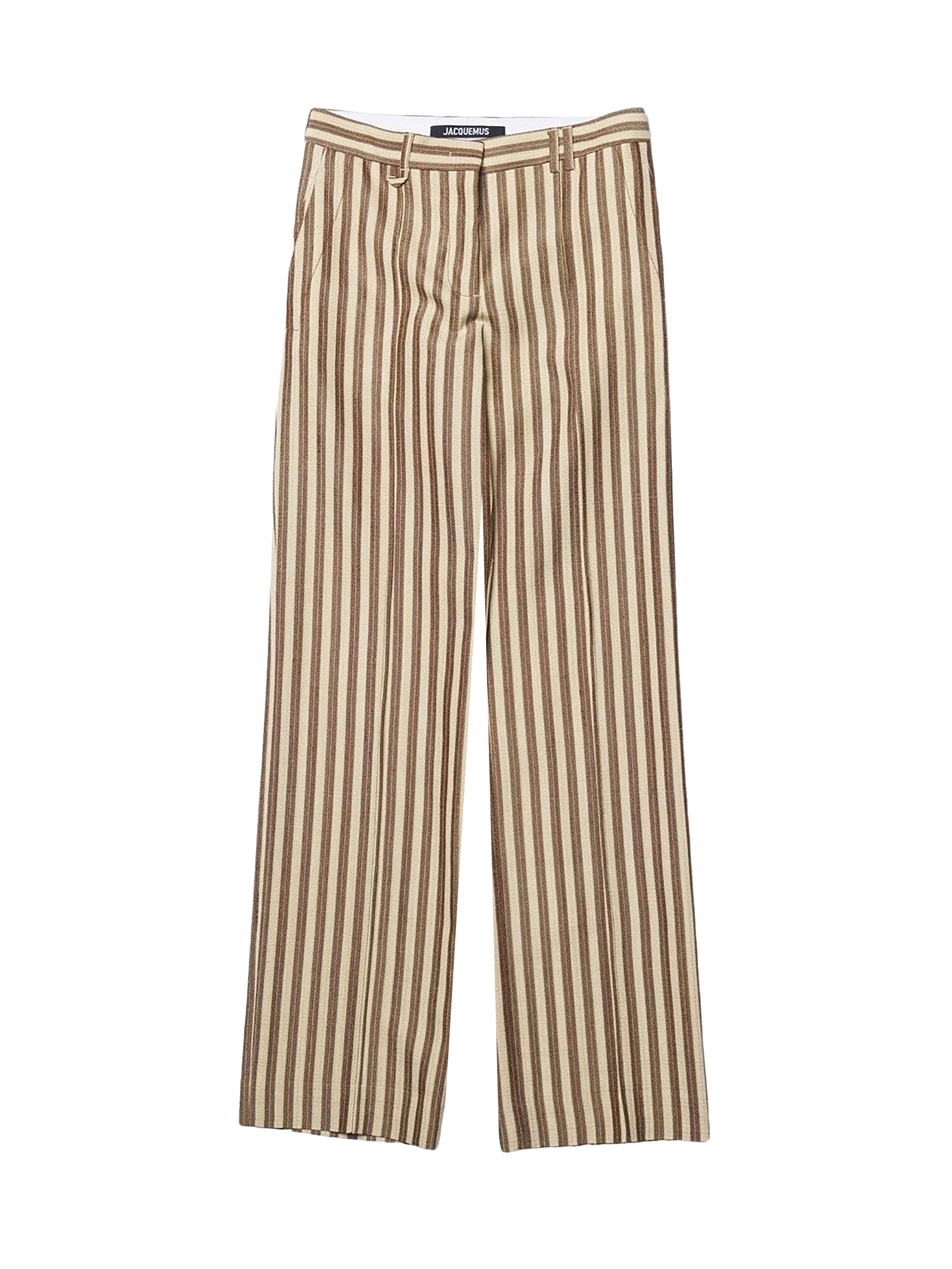 BEIGE BROWN STRIPES LE PANTALON CAMARGUE
