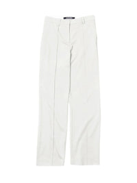 75€ / 2 sold //3 QTY / ST67%   Pantalon Camargue en laine - White