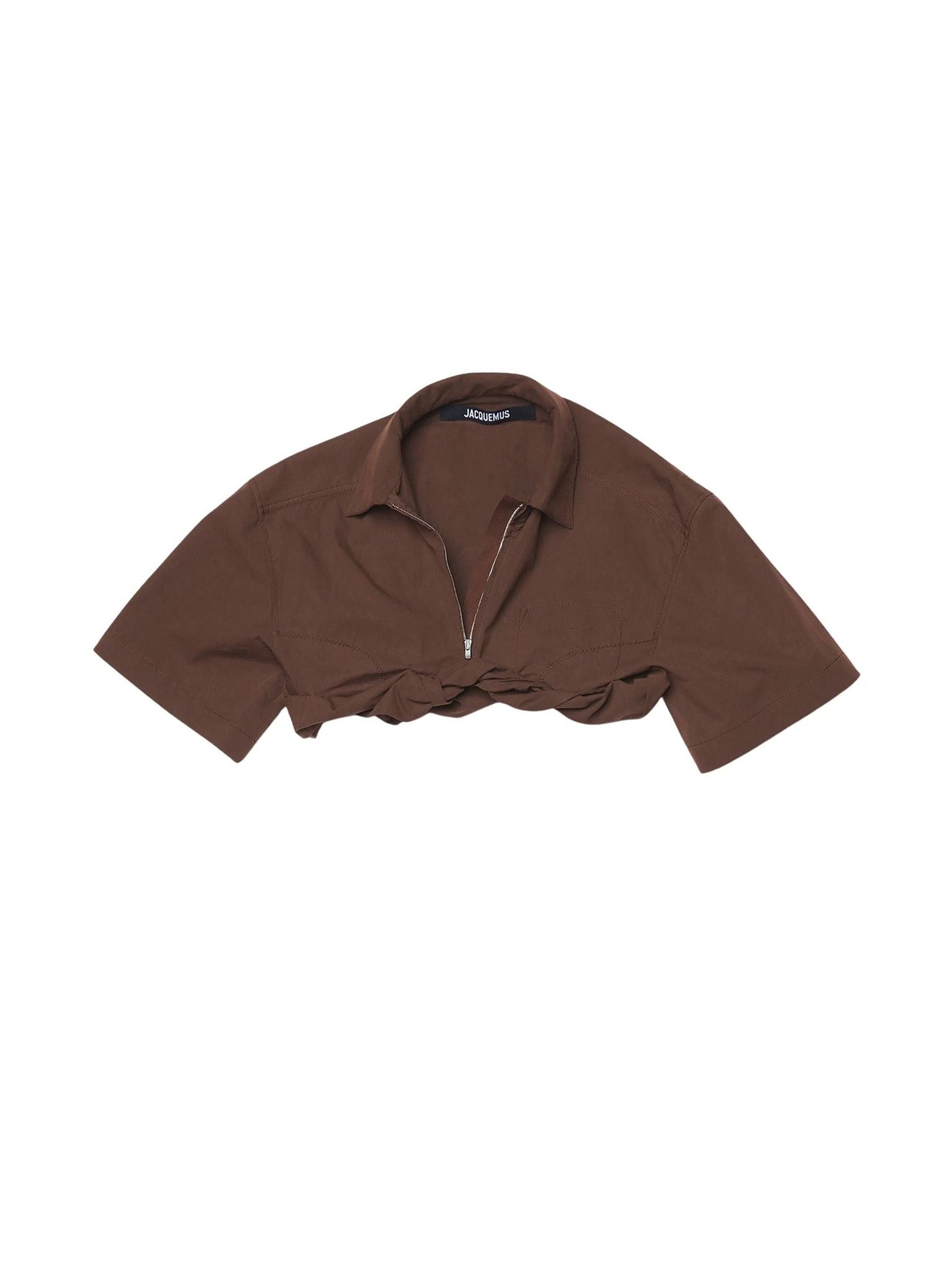 BROWN LA CHEMISE SILPA
