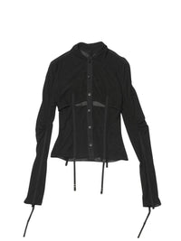 Chemise Vela à découpes - Black