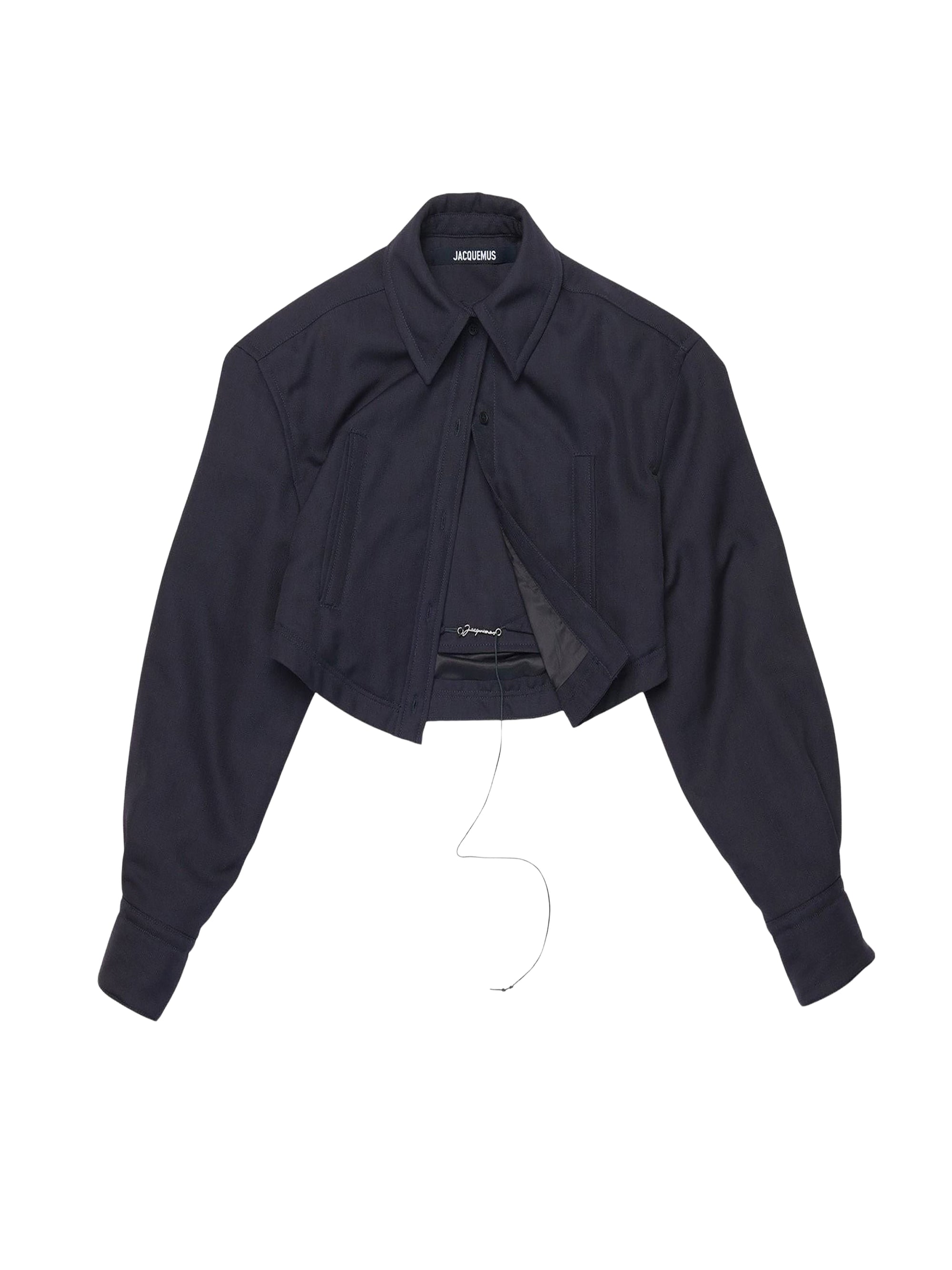 Chemise Arnesi en laine - Navy