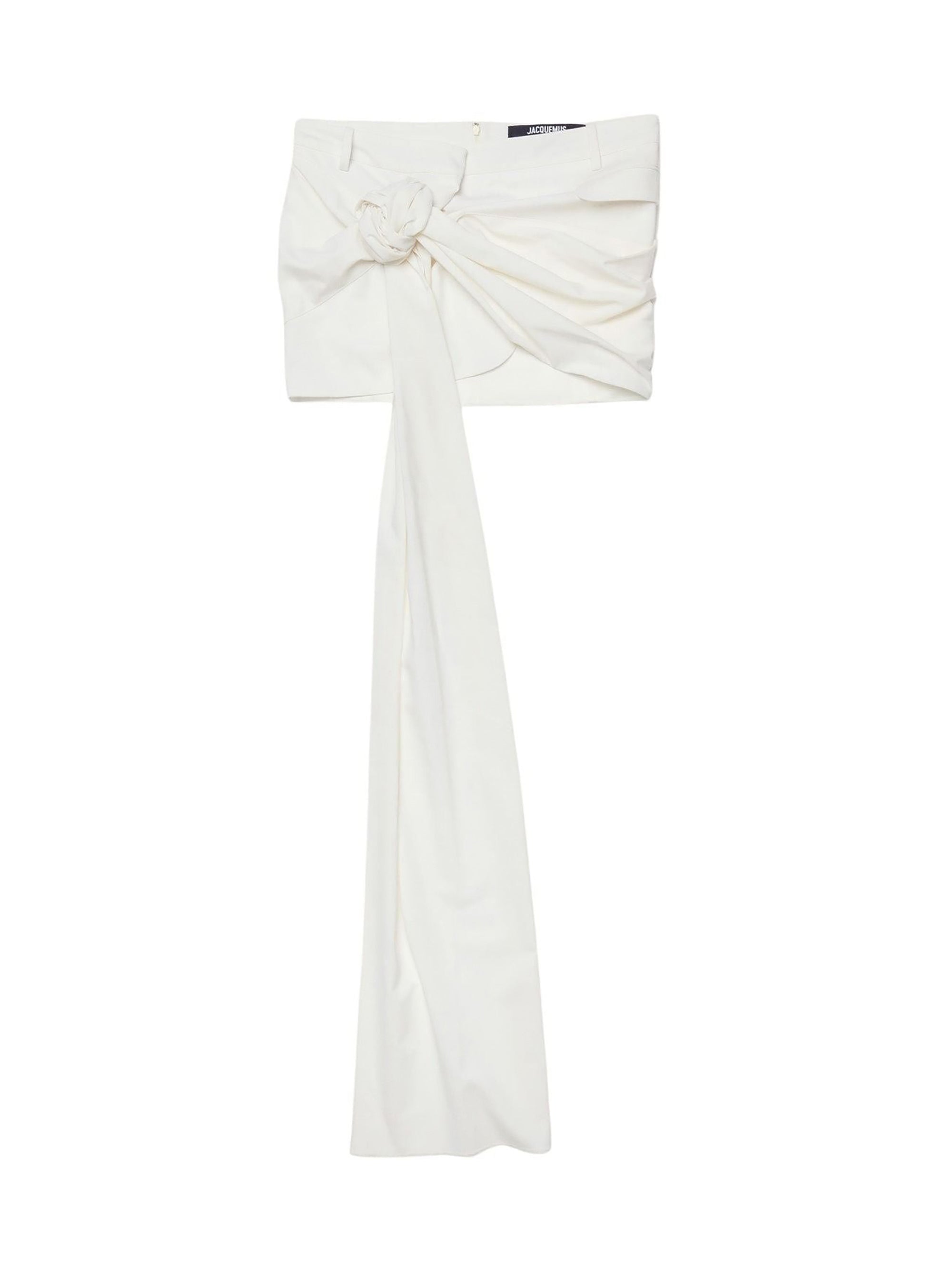 Jupe Baccala en laine - White