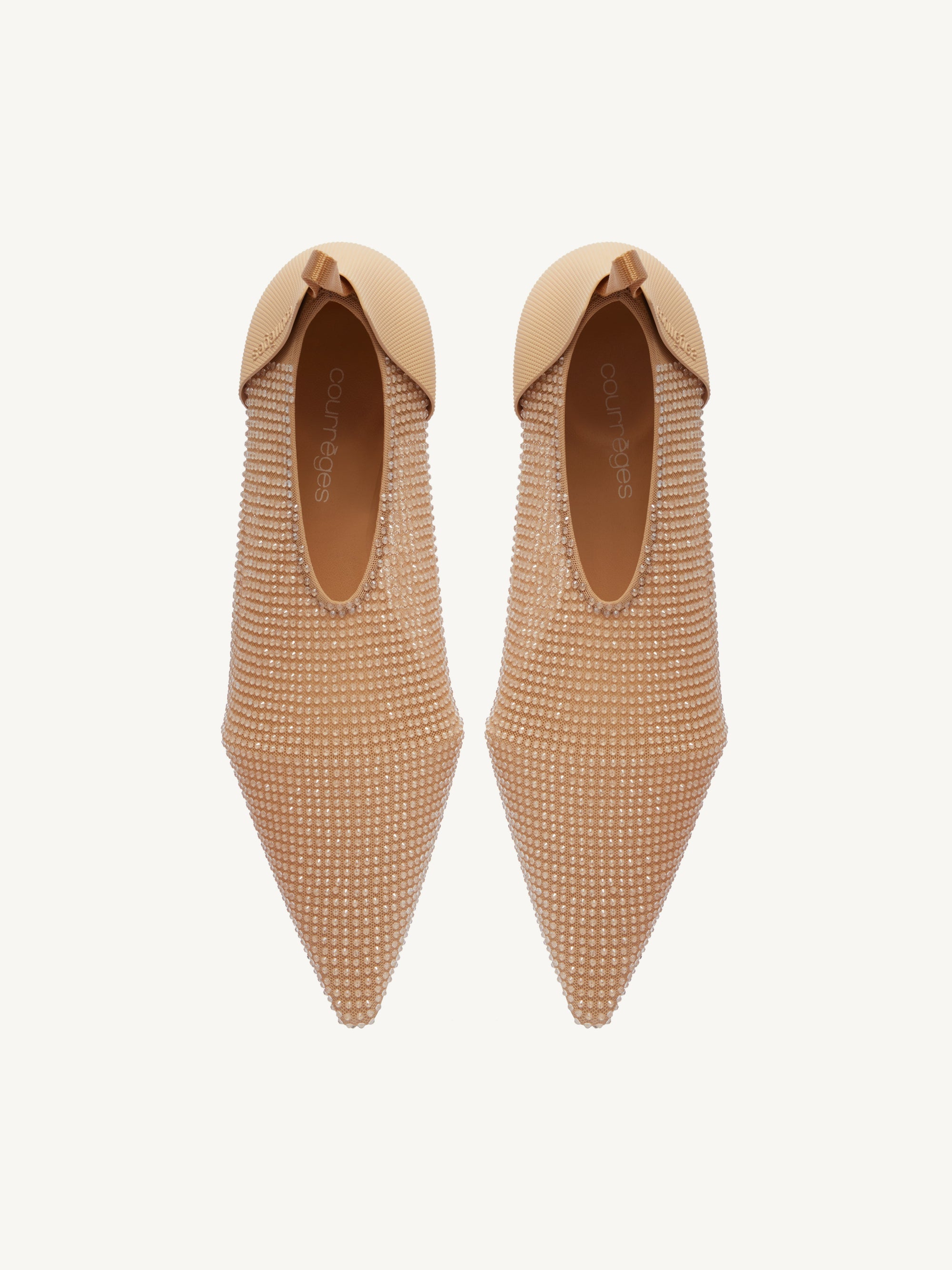 1pcs RELIQUAT 350€ / Escarpins diving cristal - Dune