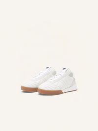 17pcs NEW / CLUB02 SNEAKERS EN CUIR - Heritage white