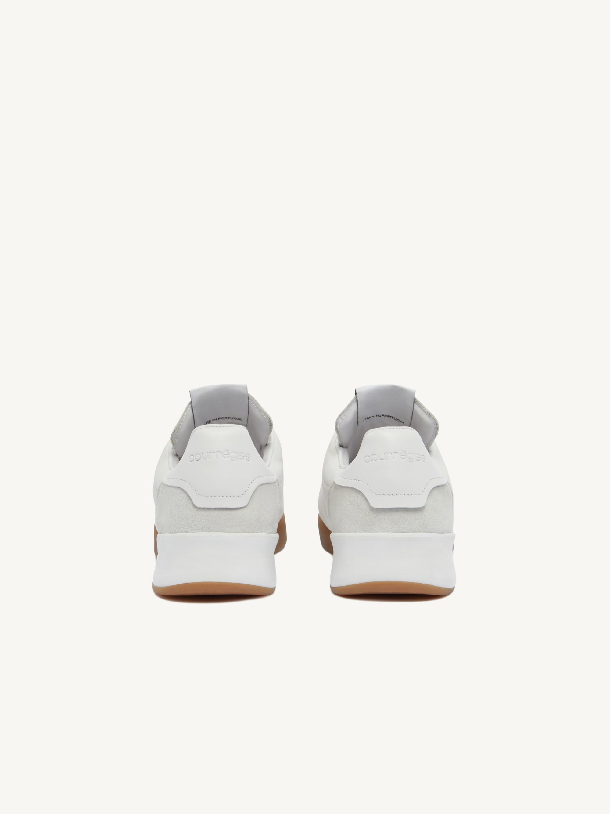 3pcs RELIQUAT 120€ / Baskets club 02 en cuir - Heritage white