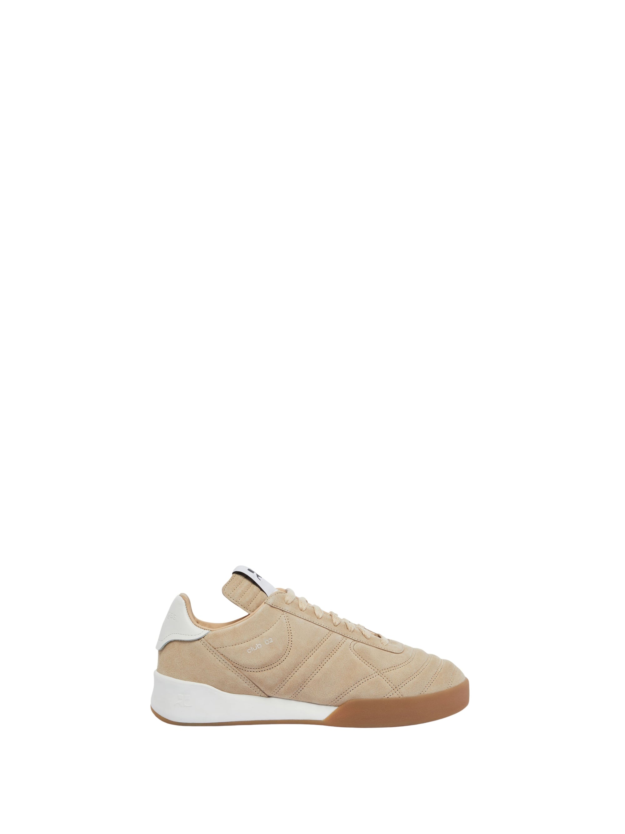 39pcs NEW / SNEAKERS CLUB 02 EN CUIR SUEDE - Sand