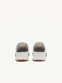 77pcs NEW / CLUB02 MULES EN CUIR - Heritage white