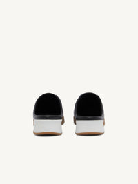 41pcs NEW / CLUB02 MULES EN CUIR - Black