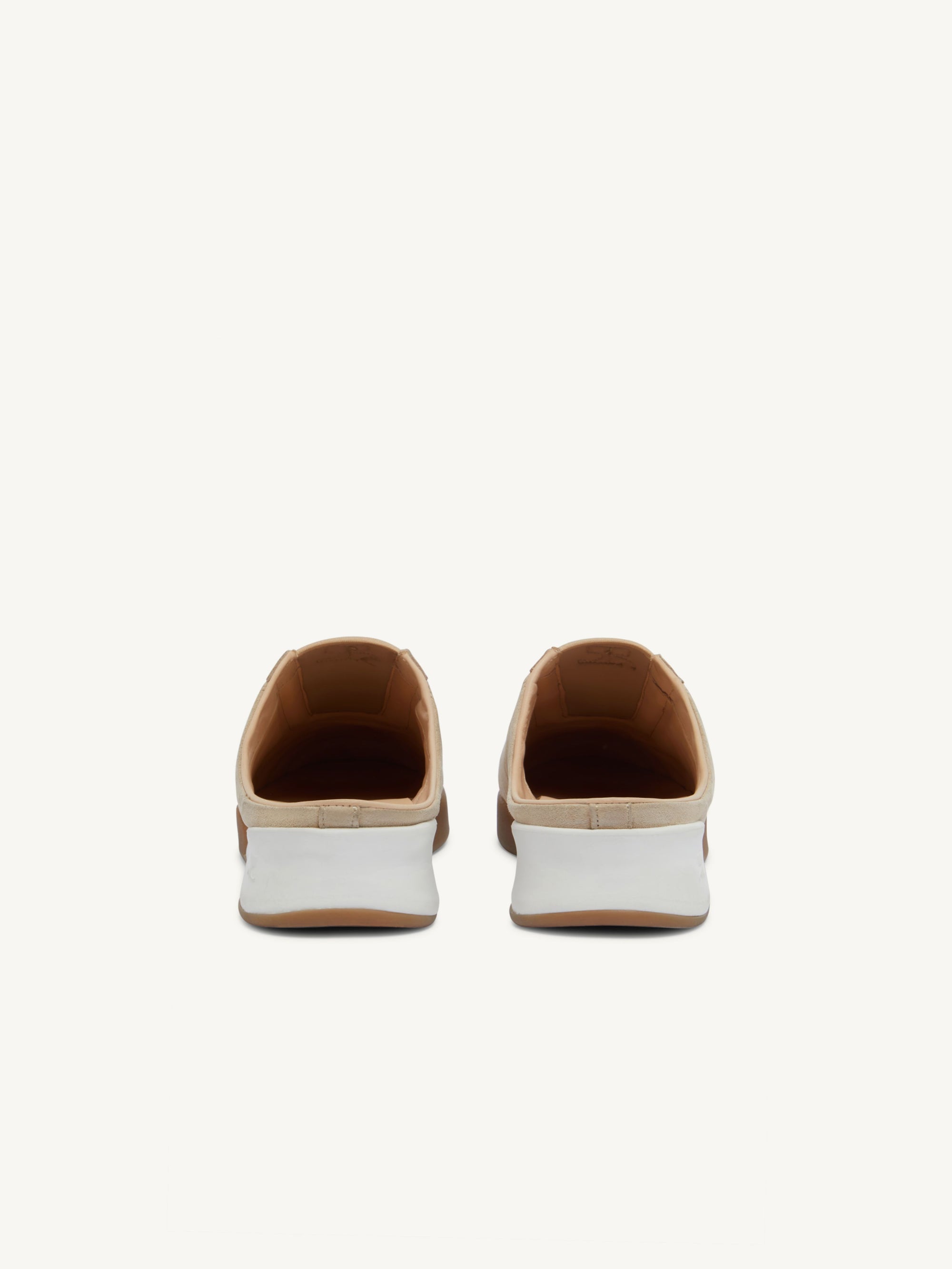 44pcs NEW / MULES CLUB 02 EN CUIR SUEDE - Sand