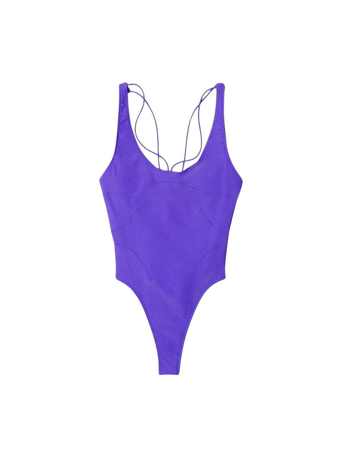 70€ / 0 sold //1 QTY / ST0%   Maillot une pièce Signature - Purple