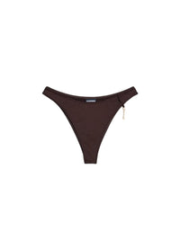 DARK BROWN LE BAS DE MAILLOT SIGNATU