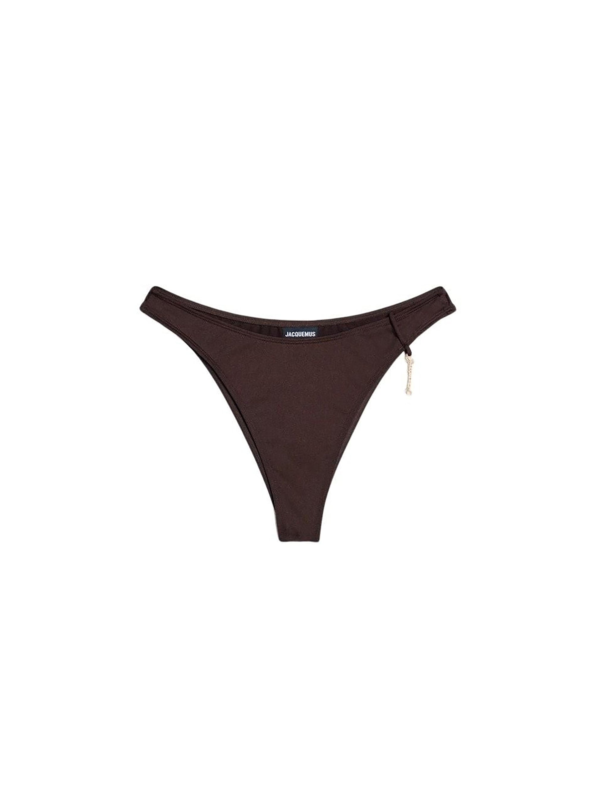DARK BROWN LE BAS DE MAILLOT SIGNATU
