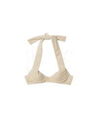 Brassière Cuscinu en lin - Beige