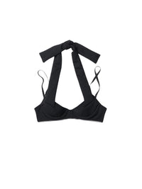 Brassière Cuscinu en laine - Black
