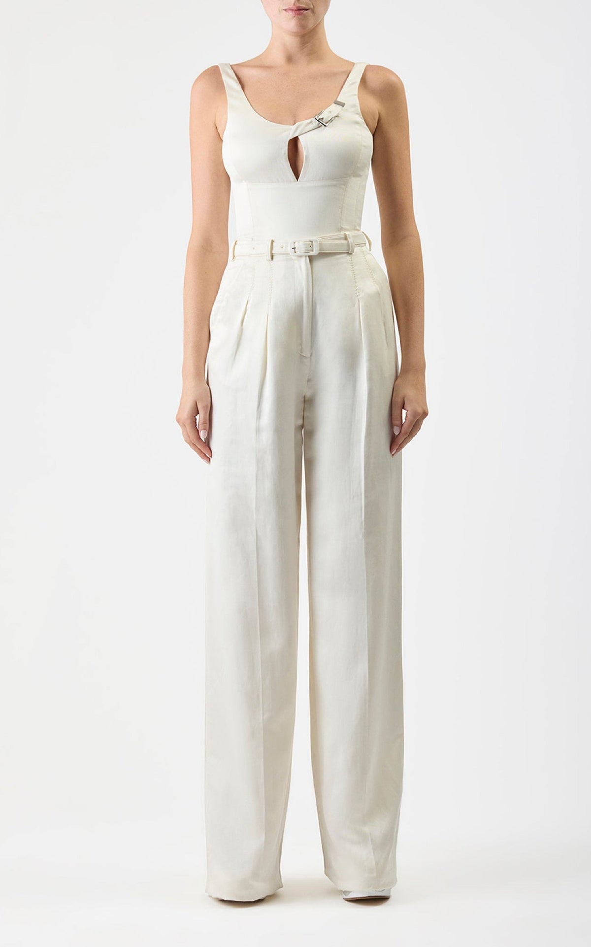 Ivory / Top Avalon en soie - Ivory