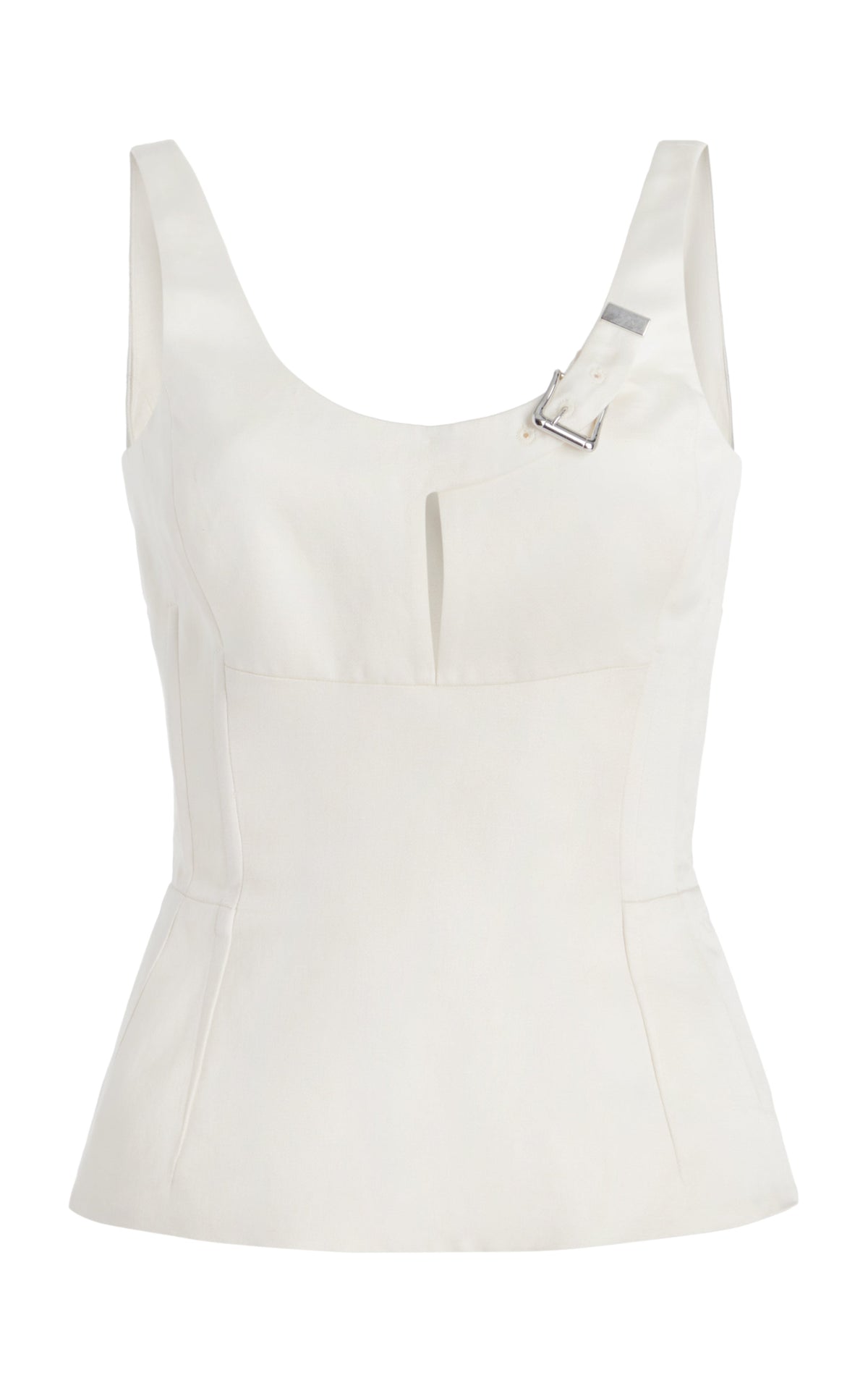 Ivory / Top Avalon en soie - Ivory