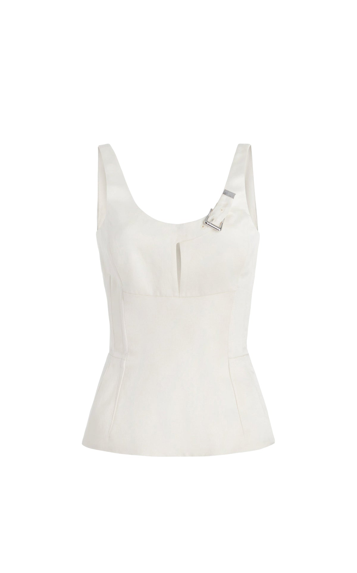 Top Avalon en soie - Ivory