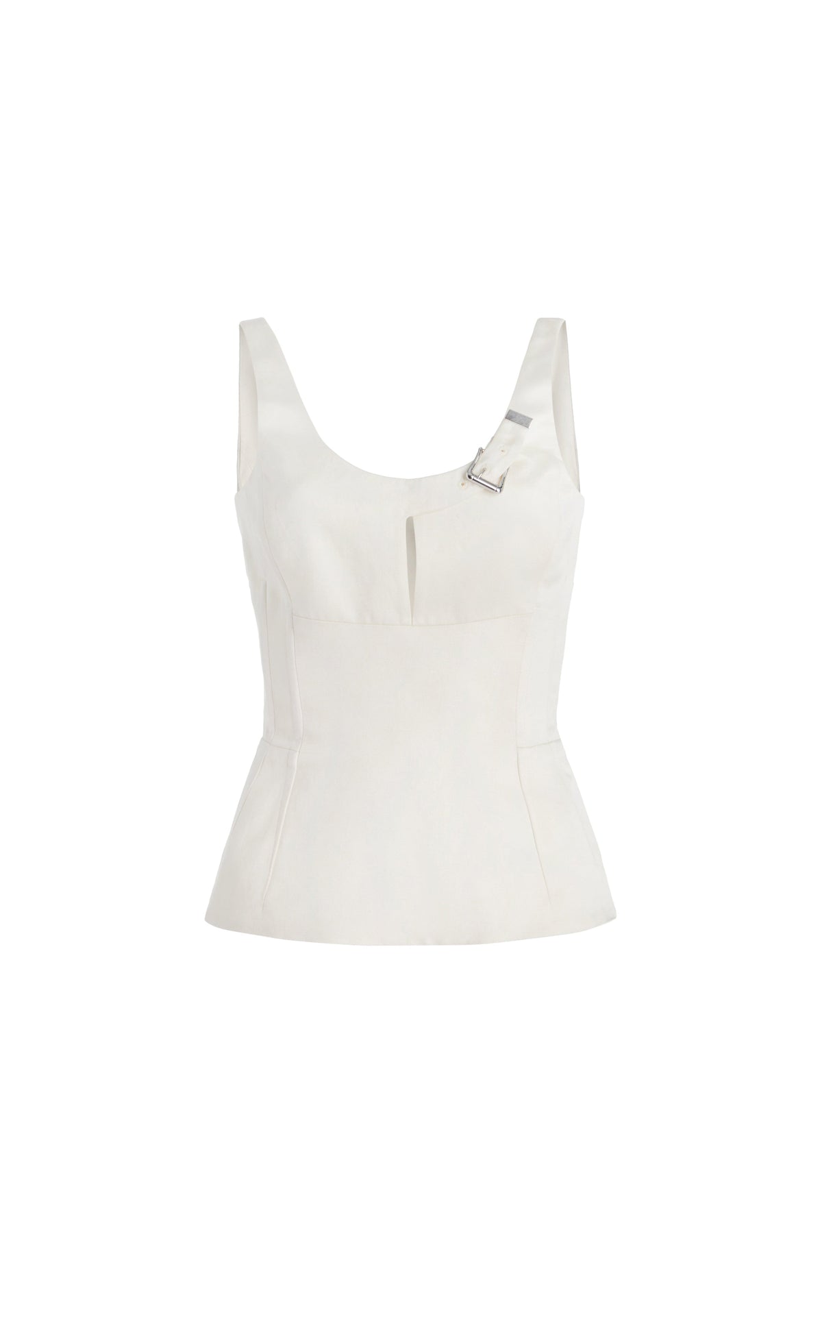 Ivory / Top Avalon en soie - Ivory