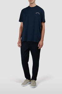 T-shirt à imprimé Shark - Bleu damier
