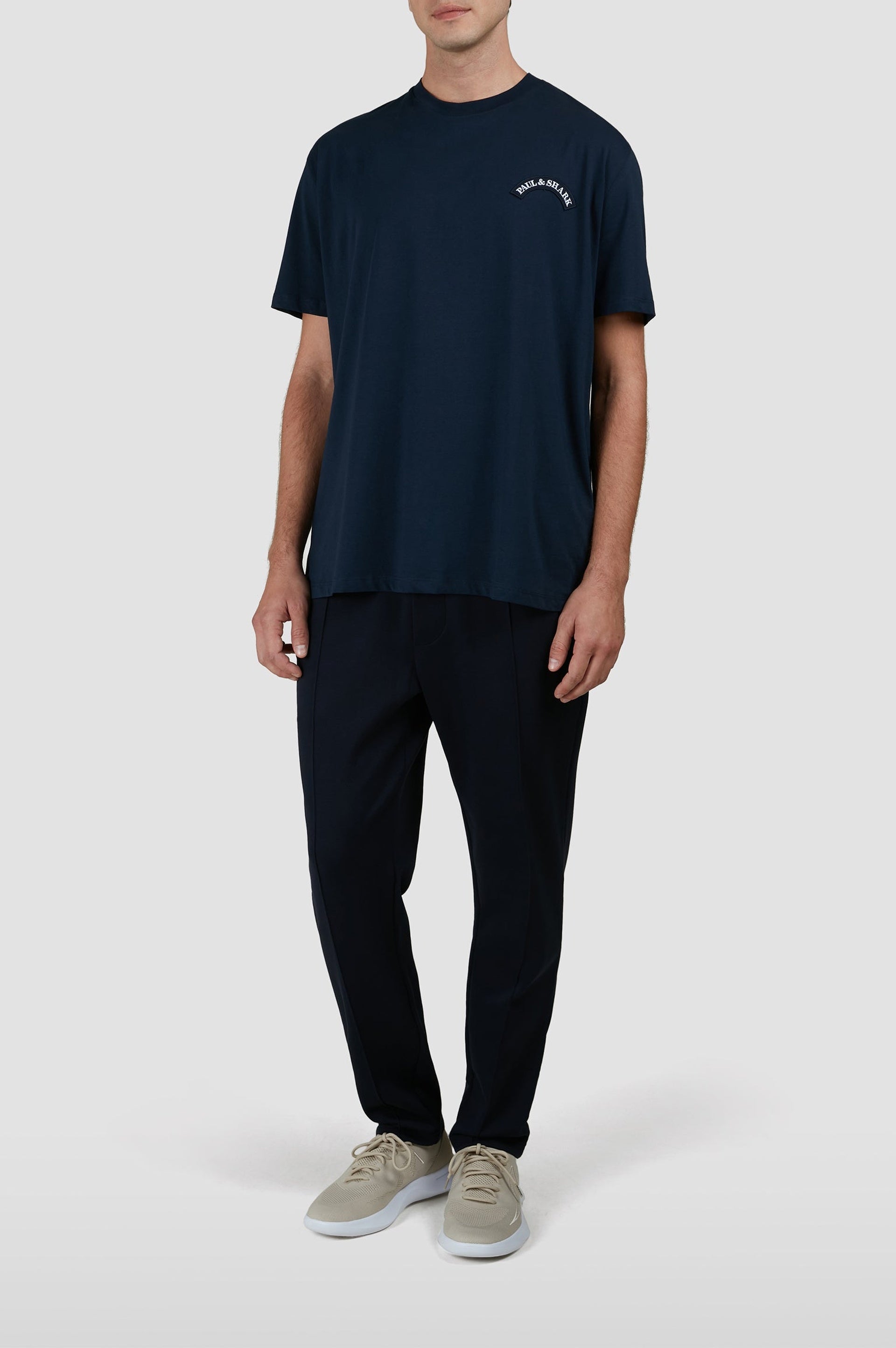 T-shirt à imprimé Shark - Bleu damier