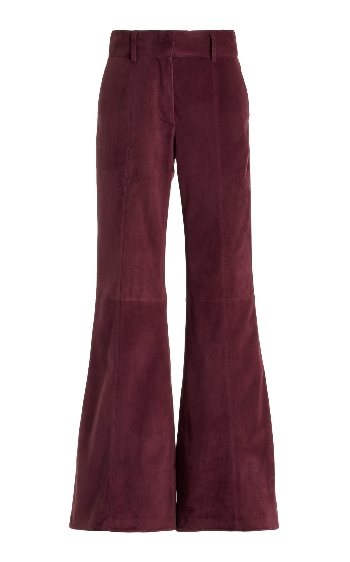Deep Bordeaux / Pantalon Rhein en daim - Deep Bordeaux