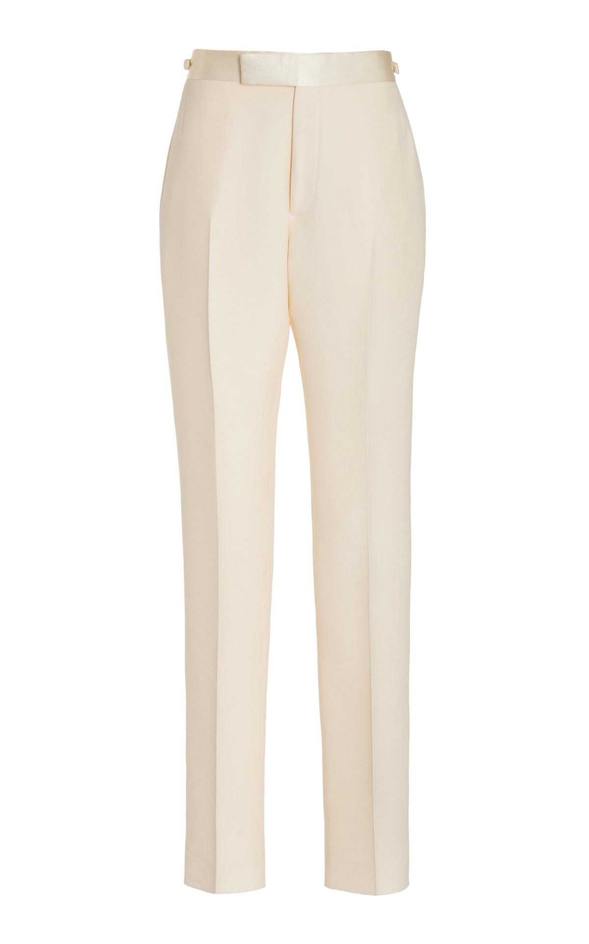 Ivory / Pantalon Simons en laine - Ivory