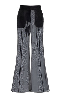 Black / Pantalon Rhein en soie - Black