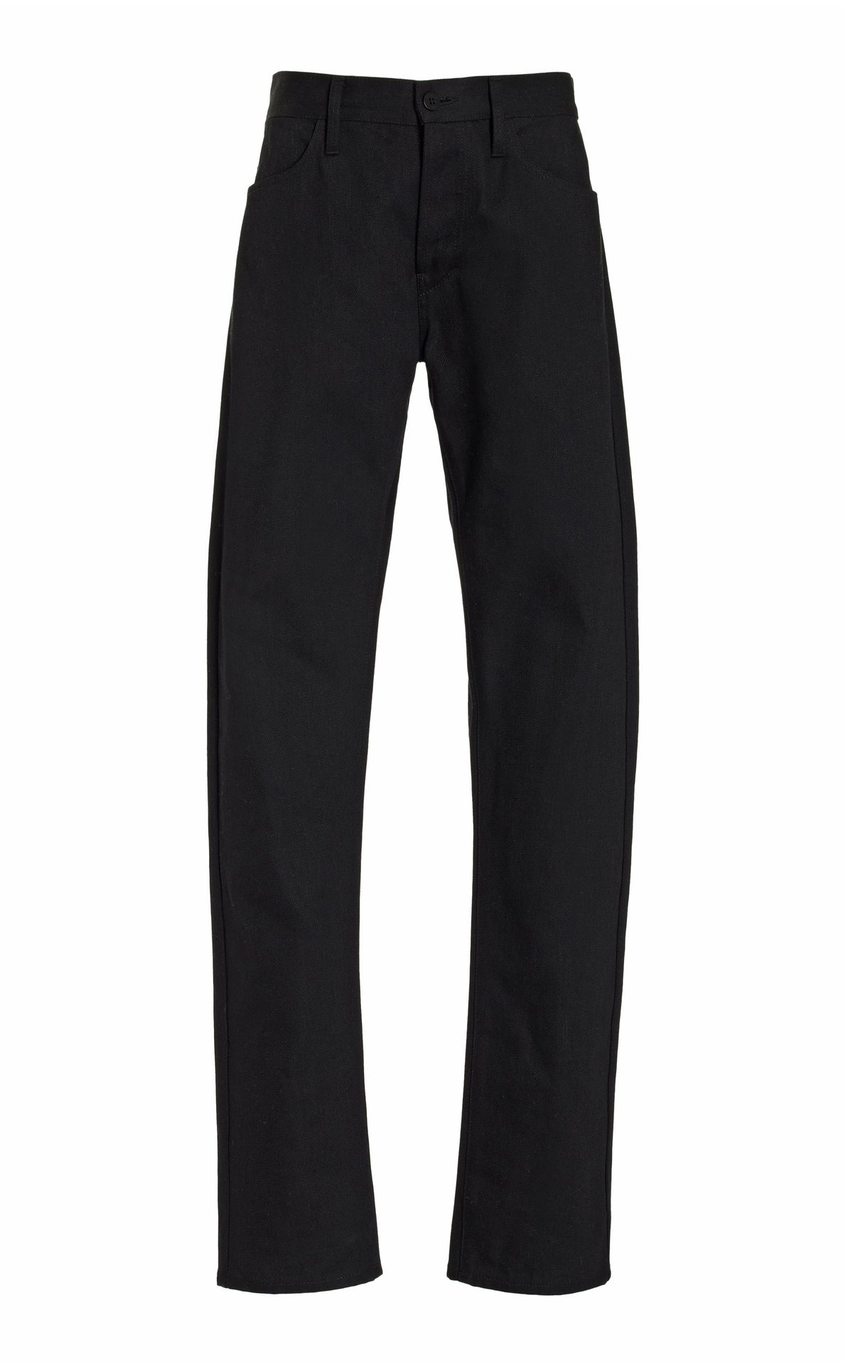 Anthony Five Pocket Pant en noir organic coton denim