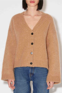 Screen Casting wool cardigan - Beige