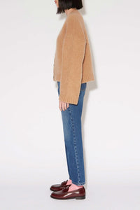 Screen Casting wool cardigan - Beige
