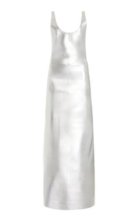 Silver / Robe Ellson en cuir - Silver