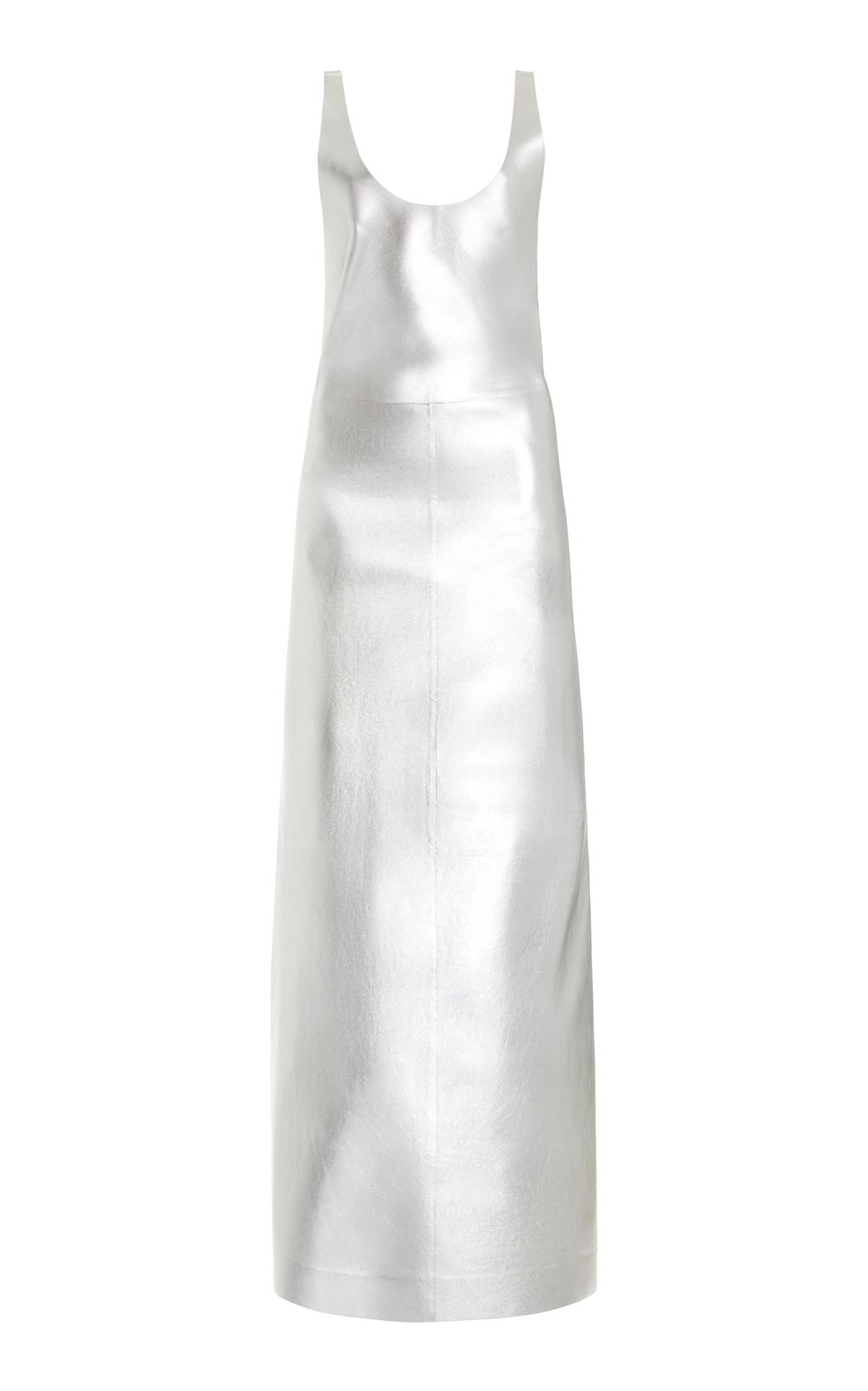 Silver / Robe Ellson en cuir - Silver