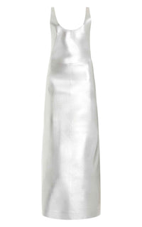Silver / Robe Ellson en cuir - Silver