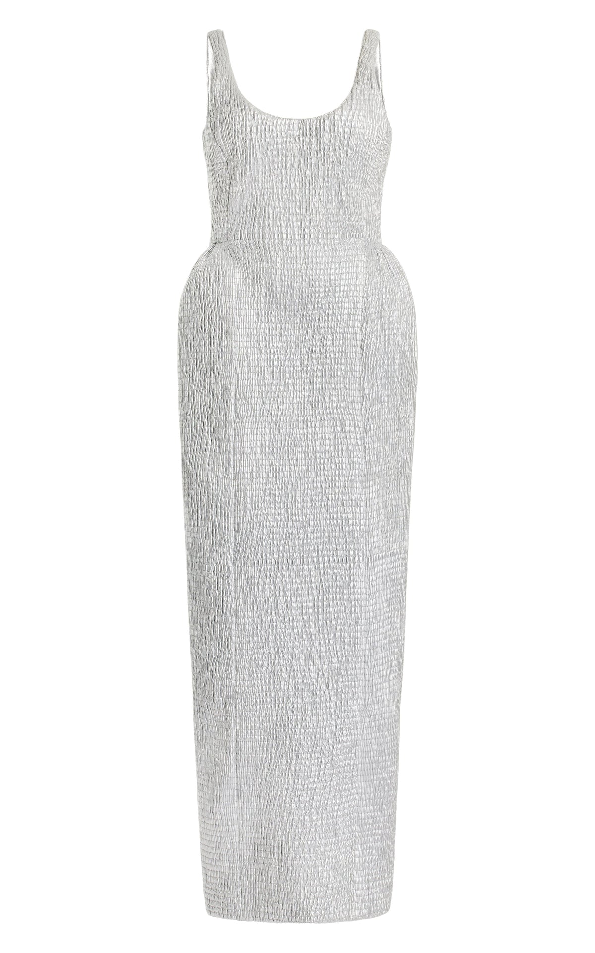 Silver / Robe Girard en cuir - Silver