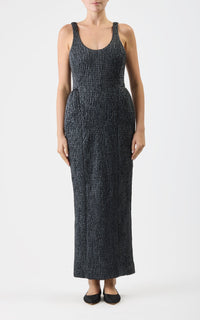 Black / Robe Girard en cuir - Black
