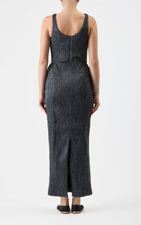 Black / Robe Girard en cuir - Black