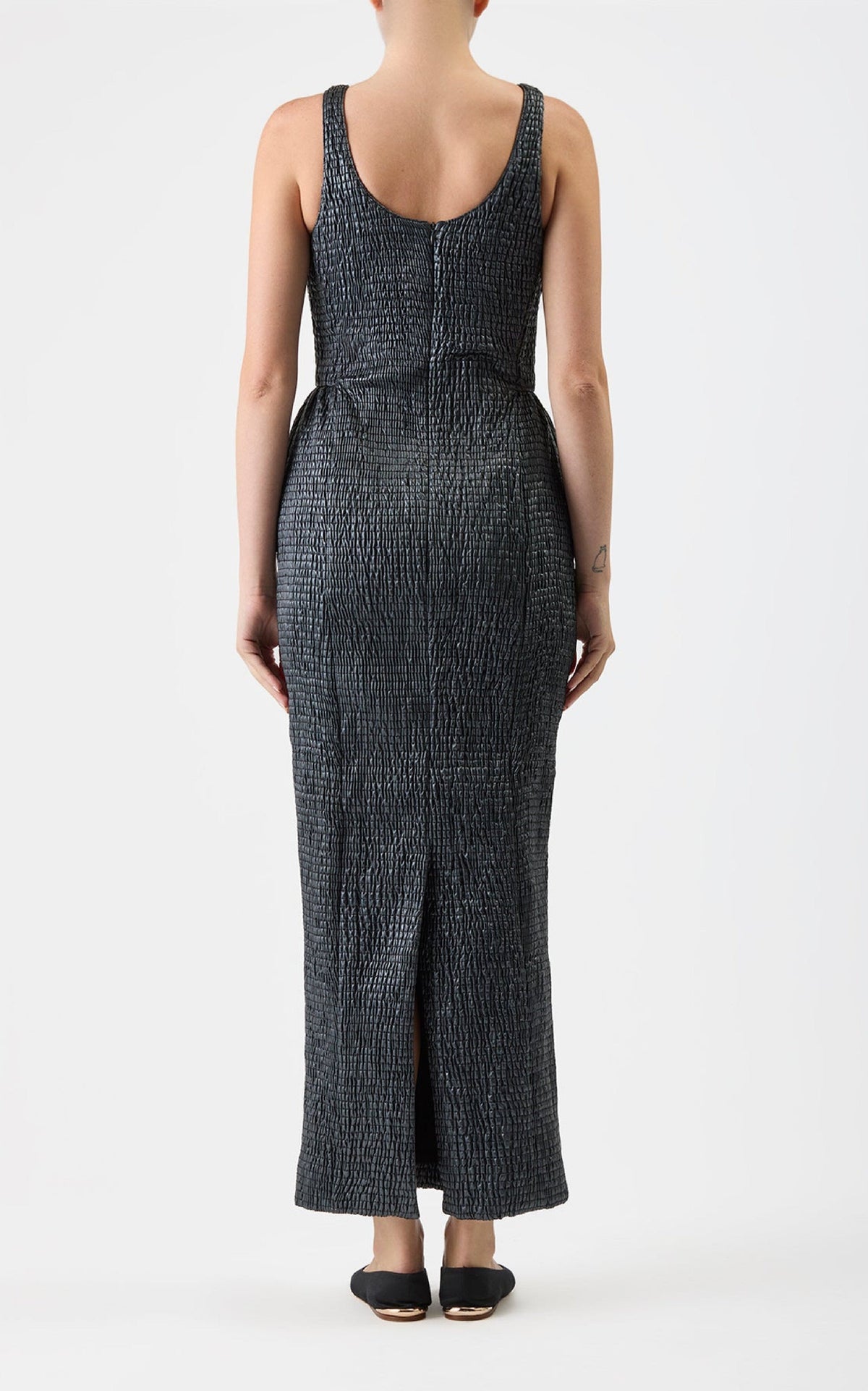 Black / Robe Girard en cuir - Black