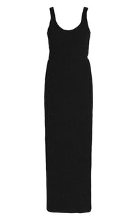 Black / Robe Girard en lin - Black