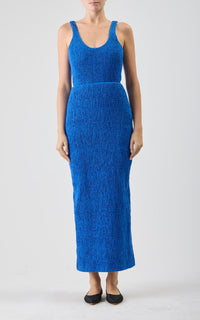 Sapphire / Robe Girard en lin - Sapphire