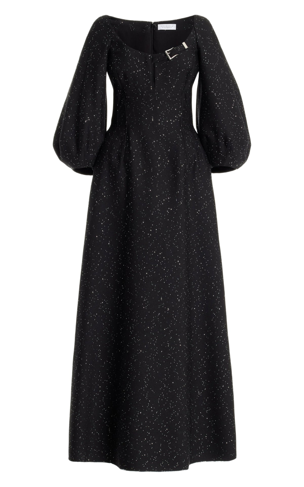 Black / Robe Madyn en laine - Black