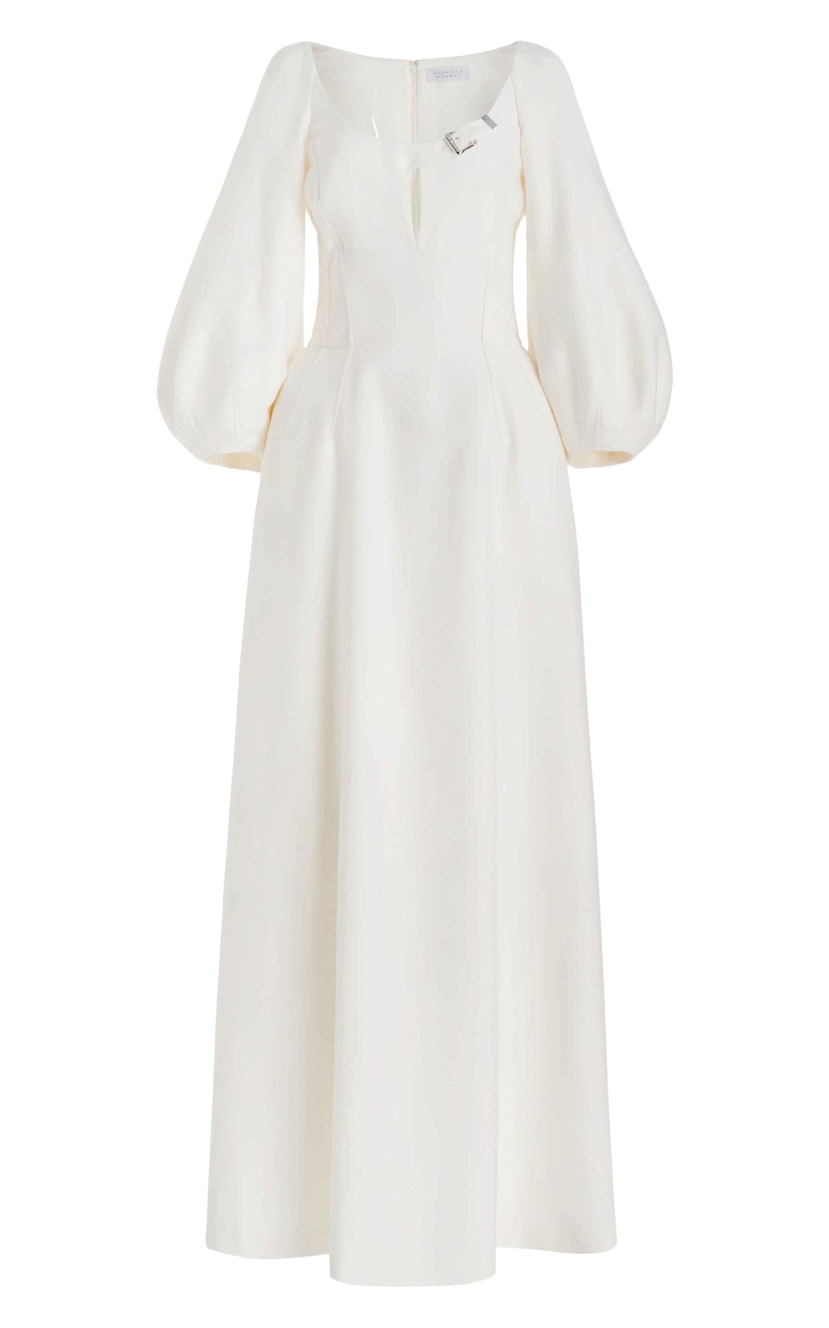 Ivory / Robe Madyn en laine - Ivory