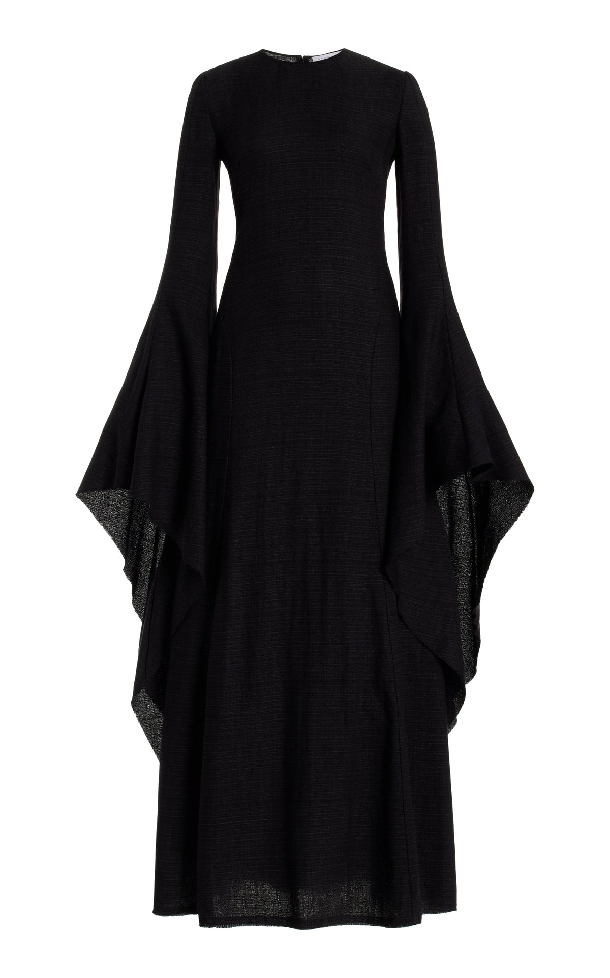Black / Robe Sigrud en laine - Black