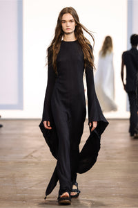 Black / Robe Sigrud en laine - Black