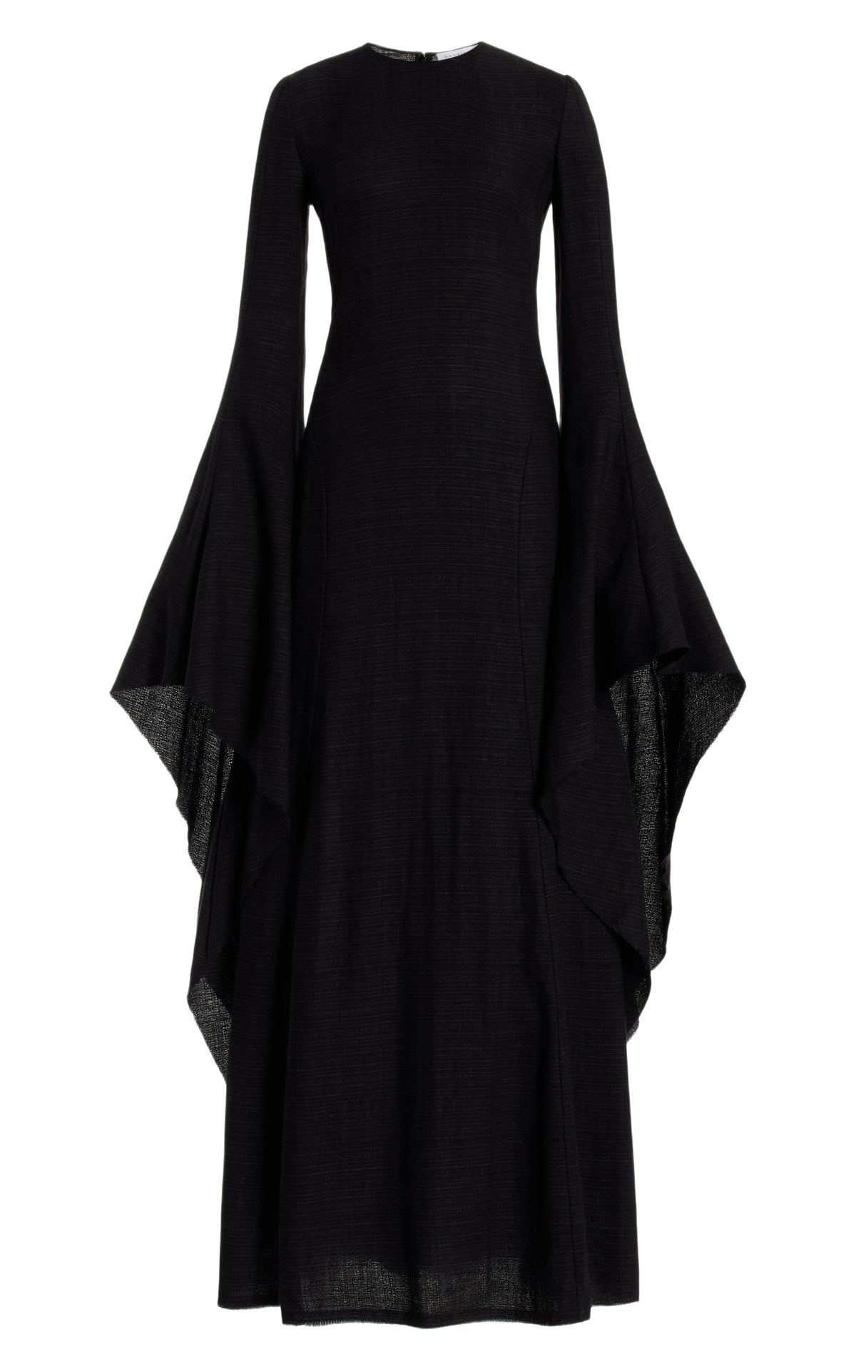Black / Robe Sigrud en laine - Black