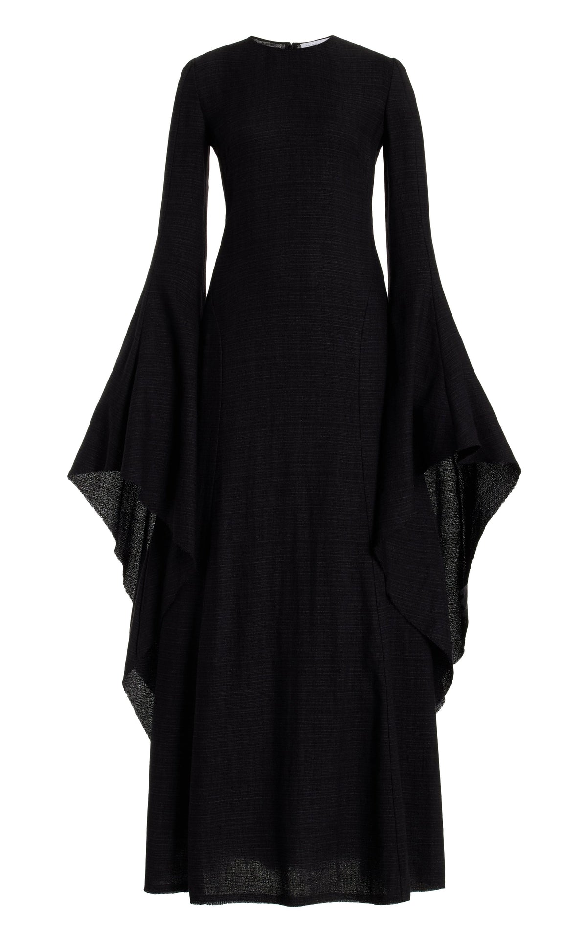 Black / Robe Sigrud en laine - Black