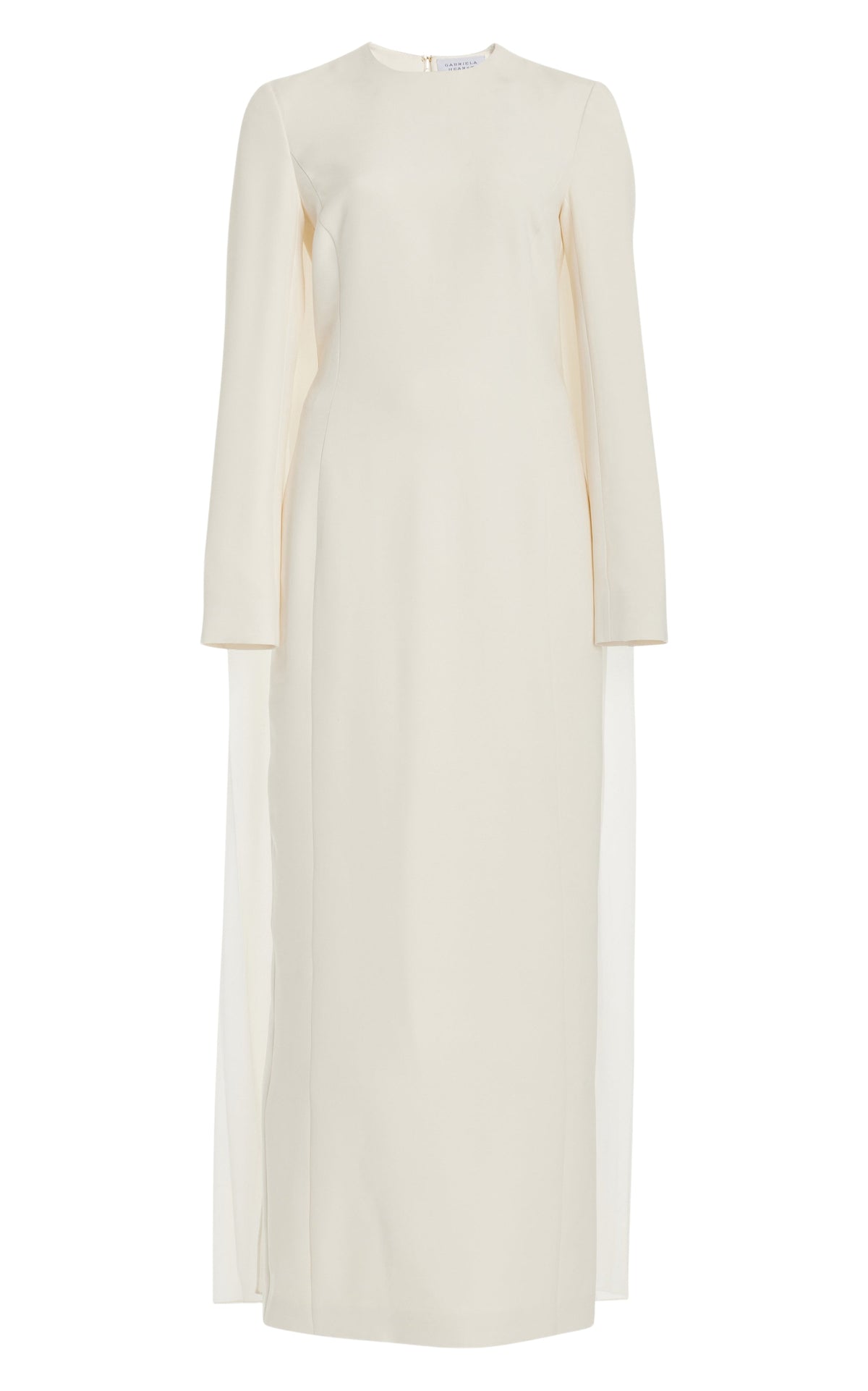 Ivory / Robe longue Carlota en soie - Ivory