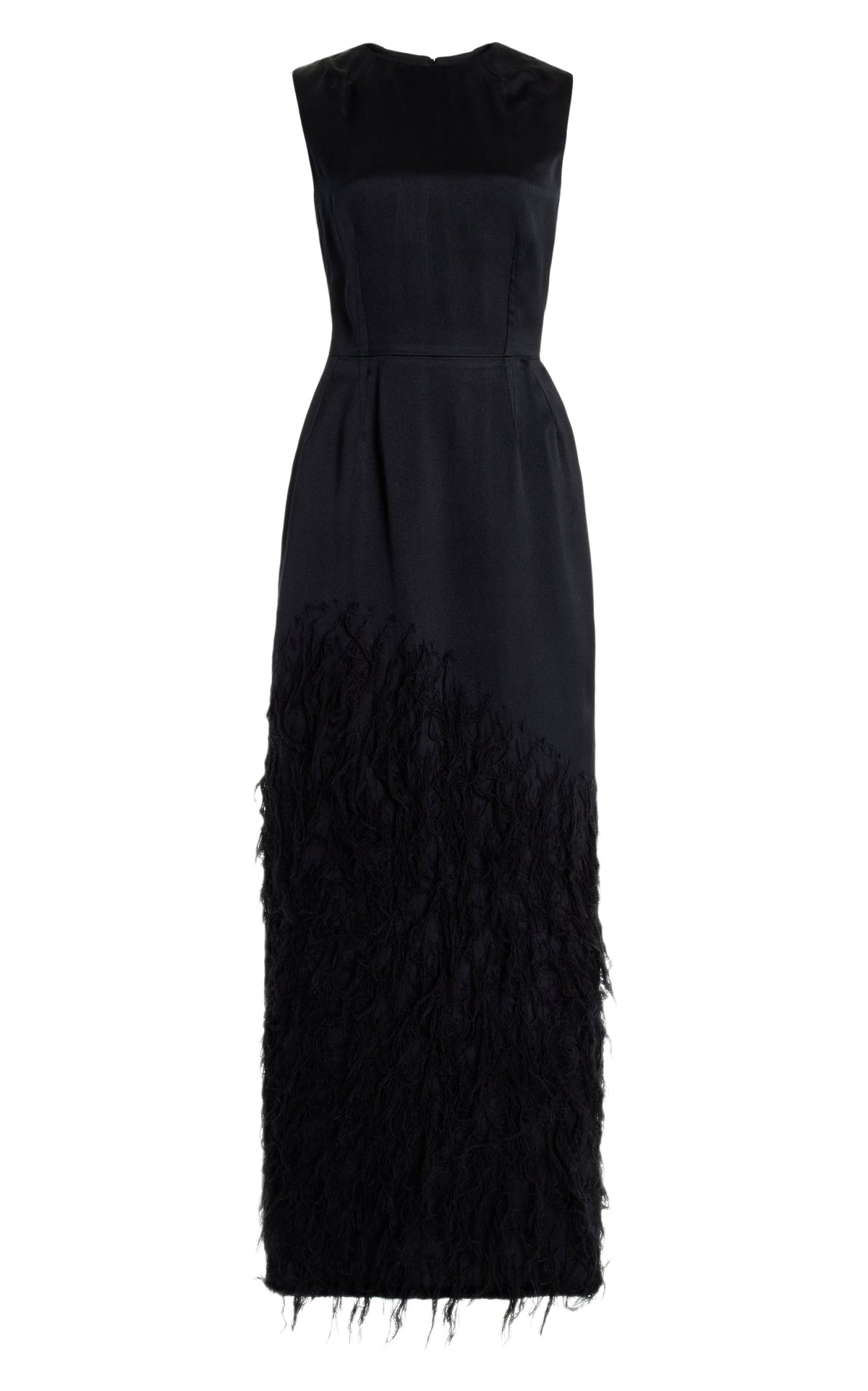 Black / Robe Maslow en soie - Black
