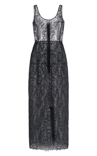 Black / Robe Polus en soie - Black
