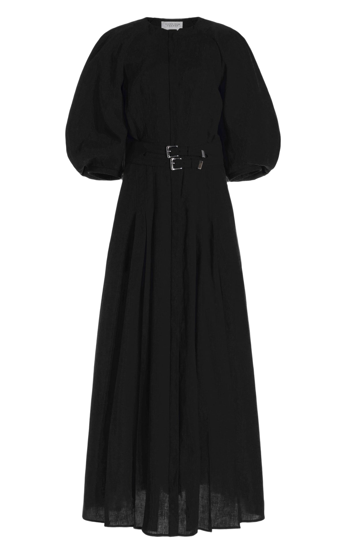 Black / Robe Elea en lin - Black