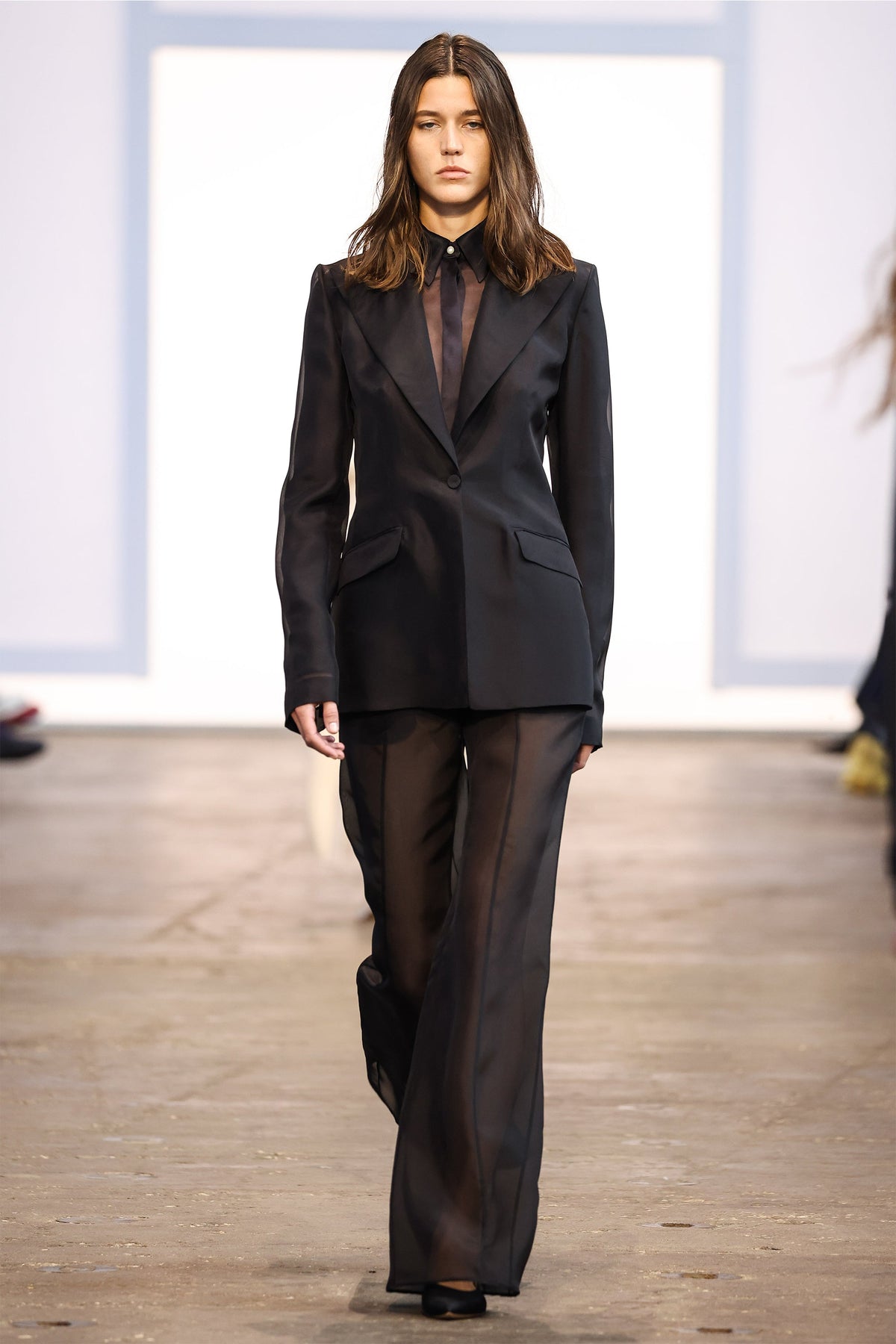 Black / Veste blazer Leiva en soie - Black